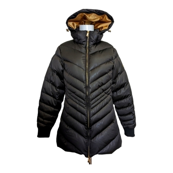 Pyrenex Alexandre Vauthier black puffer coat with hood 36/XS - Picture 2 of 15